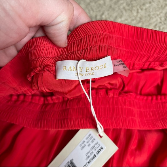 Ramy Brook Red Palazzo Pants - Picture 4 of 4